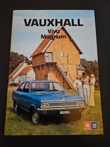 Brochure Vauxhall Viva & Magnum 1975 beschikbaar voor biedingen