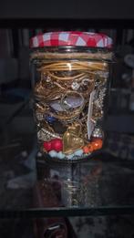 MYSTERY jewerly jar, Sieraden, Tassen en Uiterlijk, Antieke sieraden, Ophalen, Overige materialen