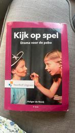 Holger de Nooij - Kijk op spel, Ophalen of Verzenden, Zo goed als nieuw, Holger de Nooij, Nederlands