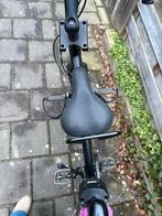 Zadel op stang model 1 (damesfiets), Ophalen of Verzenden, Gebruikt, Voorzitje, Voetsteuntjes