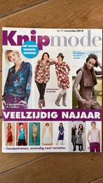 Knipmode 11 2010 november nieuw Inc alle naai patroon bladen, Nieuw, Vrouw, Ophalen of Verzenden, Knipmode