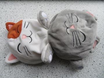Poes en muis van Hema zitten aan elkaar omkeerbaar velours beschikbaar voor biedingen