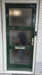 Buitendeur met kozijn en beslag 930 x 2115, Doe-het-zelf en Verbouw, Deuren en Horren, Ophalen, Gebruikt, Glas, Buitendeur
