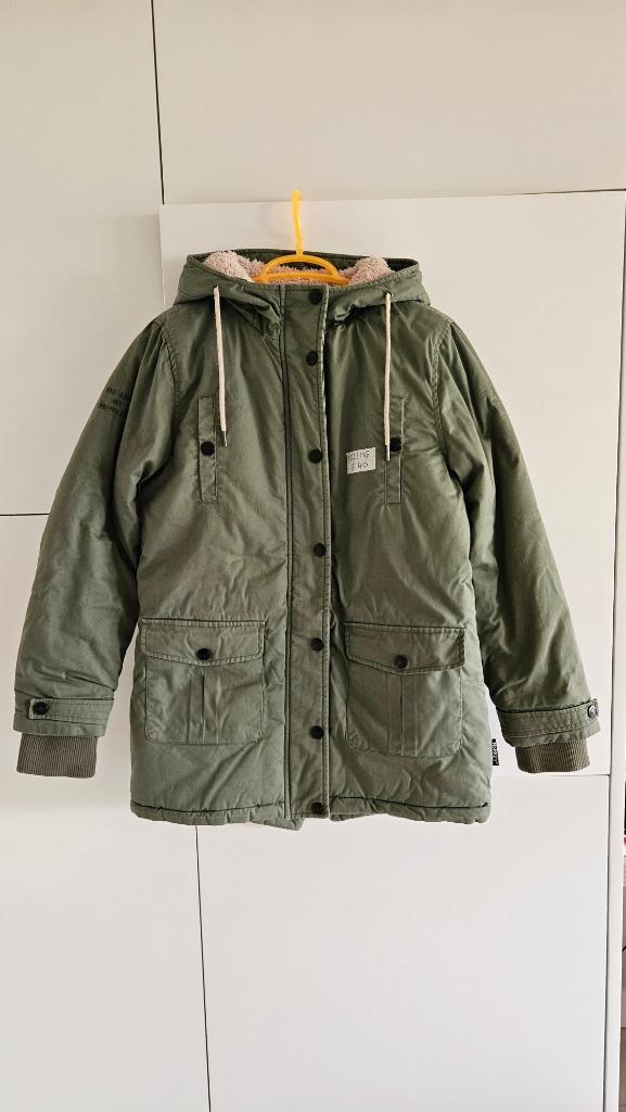 Me And My Monkey * Winterjas * 152/158, Kinderen en Baby's, Kinderkleding | Maat 152, Zo goed als nieuw, Meisje, Jas, Ophalen of Verzenden