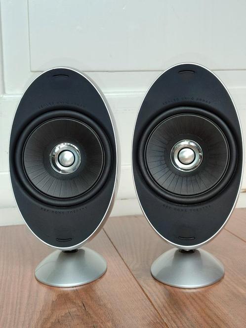 Vernieuwde Kef eitjes - in topstaat !, Audio, Tv en Foto, Luidsprekers, Zo goed als nieuw, Front, Rear of Stereo speakers, 60 tot 120 watt