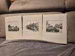 Furieade 1992 Tekeningen - Set van 3, Ophalen of Verzenden
