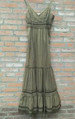 Olijf groene boho hippie ethnic jurk Essentiel Antwerp S/36, Ophalen of Verzenden, Essentiel Antwerp, Maat 36 (S), Gedragen