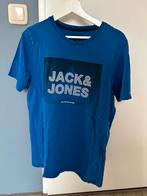 Jack & Jones shirt - maat L, Maat 52/54 (L), Blauw, Ophalen of Verzenden, Gedragen