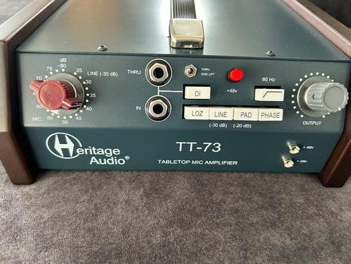Heritage Audio TT-73 1073-style mic preamp, Muziek en Instrumenten, Effecten, Zo goed als nieuw, Overige typen, Ophalen of Verzenden