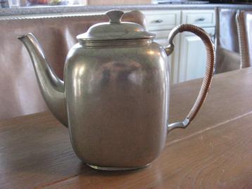 mooie tinnen koffiekan van Just Andersen Denmark 2421 beschikbaar voor biedingen