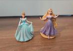 Mooie beeldjes van Assepoester en Rapunzel!, Ophalen of Verzenden, Assepoester of Belle, Zo goed als nieuw, Beeldje of Figuurtje
