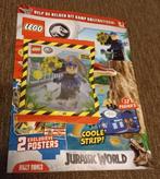 Lego Jurassic World Ranger Raptor megaschieter,  magazine me, Ophalen of Verzenden, Nieuw