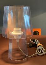 Vintage plexiglas tafellamp.428, Huis en Inrichting, Lampen | Tafellampen, Ophalen of Verzenden, Zo goed als nieuw, Kunststof