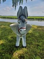 Ezel Met Bloembakjes, Tuin en Terras, Tuinbeelden, Ophalen, Nieuw, Kunststof, Dierenbeeld