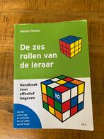 Martie Slooter - De zes rollen van de leraar, Sociale wetenschap, Zo goed als nieuw, Martie Slooter, Ophalen of Verzenden