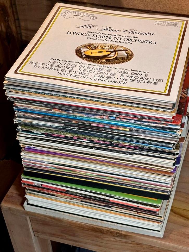 Partijtje LP’s, Cd's en Dvd's, Vinyl | Overige Vinyl, Zo goed als nieuw, 12 inch, Ophalen of Verzenden