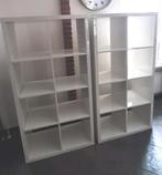 3x ikea kallax Vakkenkast hoogglans wit !, Ophalen, Zo goed als nieuw