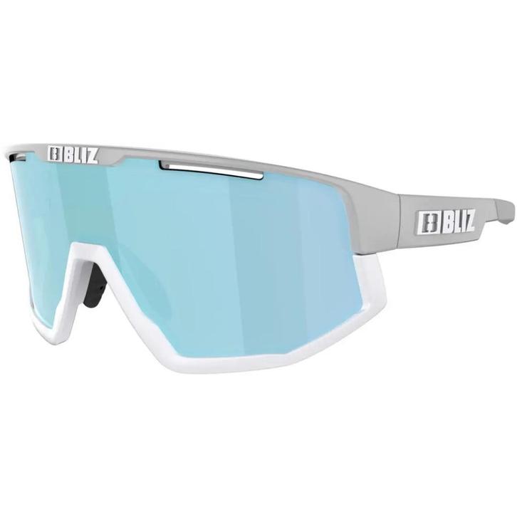 Bliz Fusion fietsbril - Mat lichtgrijs / Smoke ijsblauw, Sport en Fitness, Wielrennen, Nieuw, Overige typen, Ophalen of Verzenden