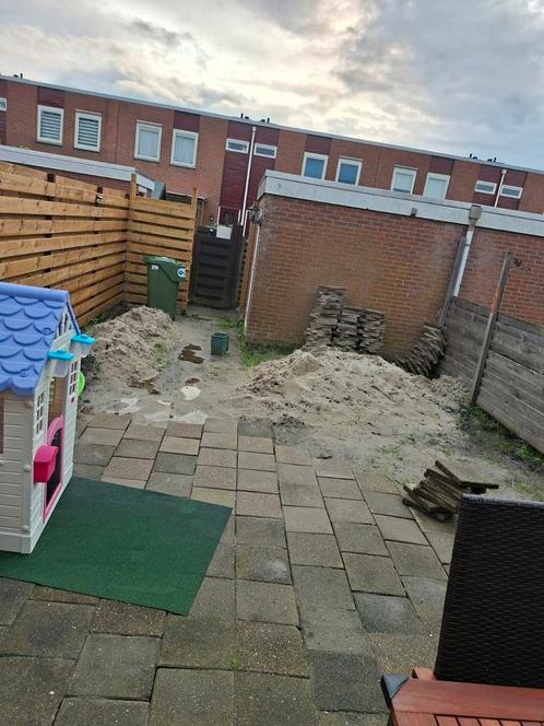 Tegellegger gezocht, Tuin en Terras, Terrasdelen en Vlonders, Zo goed als nieuw, Hout, Ophalen