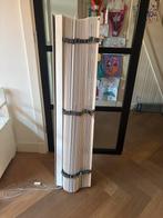 Houten jaloezieën Inhuis 131x300cm, 100 tot 150 cm, 200 cm of meer, Wit, Ophalen of Verzenden