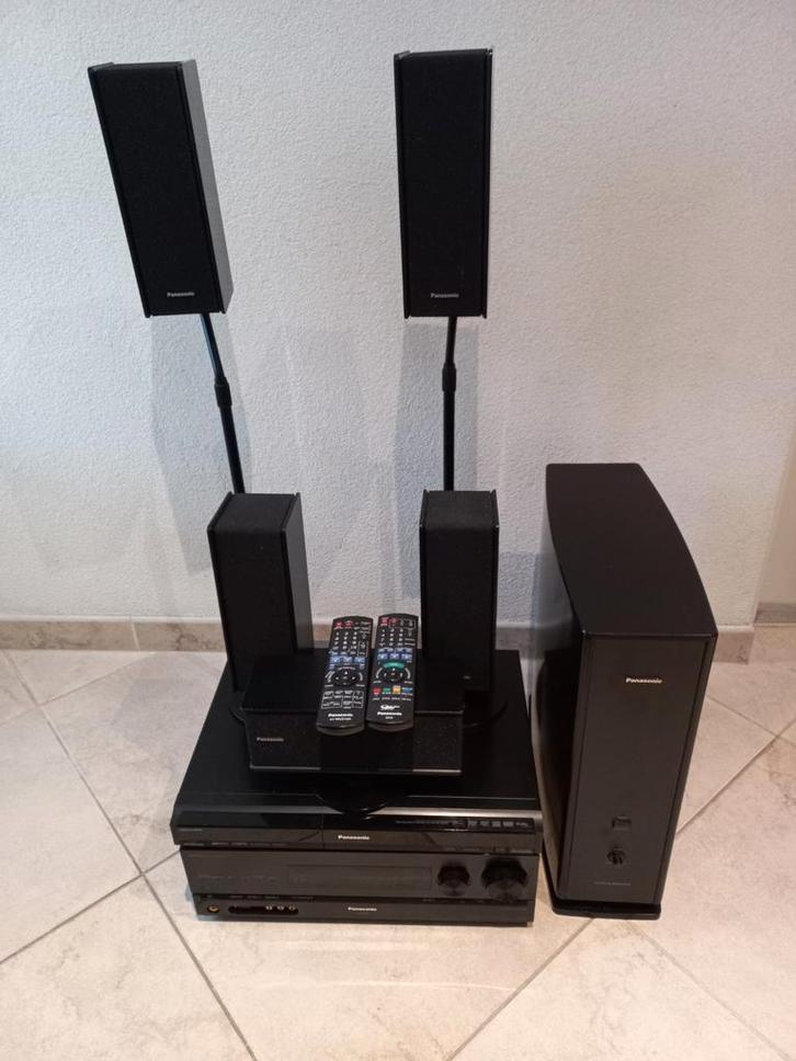 Panasonic Home Cinema Set - Perfecte Geluidservaring, Audio, Tv en Foto, Home Cinema-sets, Gebruikt, Dvd-speler, 5.1-systeem, 70 watt of meer