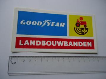 sticker oud Goodyear landbouw traktor trekker boer tractor r beschikbaar voor biedingen