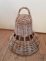 Grote kerstklok rotan, Ophalen of Verzenden, Zo goed als nieuw