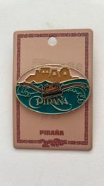 Efteling pin Pirana op kaartje EPP 471, Ophalen of Verzenden, Nieuw, Button of Speldje