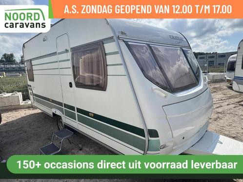 Chateau Calista 450 FRANSBED + RONDZIT + WC INRUILPLEIN, Caravans en Kamperen, Caravans, Bedrijf, 750 - 1000 kg, Chateau, 6 tot 7 meter