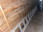 Ladder aluminium 13 sporten opsteek, Ophalen, Gebruikt, 4 meter of meer