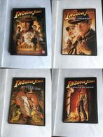 indiana jones 1 2 3 4 dvd 4 stuks collectie 1 t/m 4, Alle leeftijden, Ophalen of Verzenden, Zo goed als nieuw