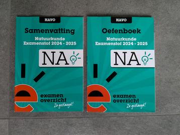 Examen overzicht Natuurkunde HAVO examenstof 2024 - 2025 beschikbaar voor biedingen