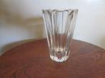 Vintage helder glazen vaas Orrefors, Overige kleuren, Ophalen of Verzenden, Minder dan 50 cm, Glas