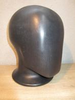 Zwart plastic mannequin hoofd, Ophalen of Verzenden