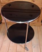 89S strind Ehlen Johansson zwart glas buisframe rond, Ophalen, Minder dan 55 cm, Gebruikt, Rond