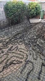 Groot Jute Camouflagenet - Tank, Tent, Reenactment, Ophalen