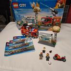 LEGO City 60214 Burger Bar Brandweer, Kinderen en Baby's, Speelgoed | Duplo en Lego, Ophalen of Verzenden, Zo goed als nieuw, Complete set