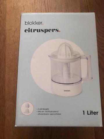 Nieuw in de doos: Elektrische Citruspers met 1 liter inhoud beschikbaar voor biedingen