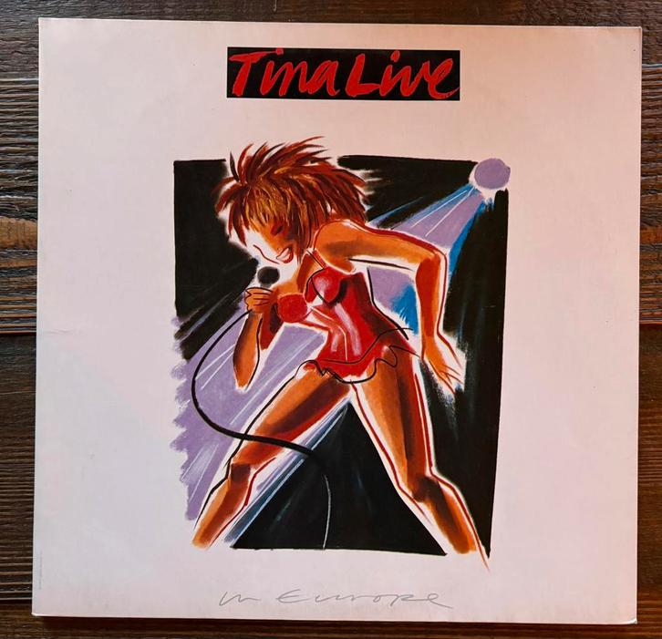 Tina Turner – Tina Live in Europe (2LP) NL persing | VG+/EX, Cd's en Dvd's, Vinyl | Rock, Zo goed als nieuw, Poprock, 12 inch