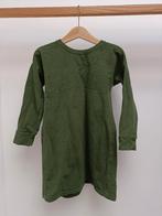 Leuke groen jurk lange mouwen zelfgemaakt mt 110, Ophalen of Verzenden, Gebruikt, Meisje, Jurk of Rok