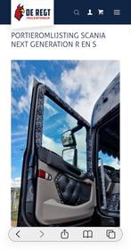 Scania next gen portierlijsten pluche blauw, Verzenden, Nieuw, Scania, Interieur en Bekleding