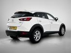 Mazda CX-3 2.0 SkyActiv-G 120 Dynamic Navigatie | Stoelverwa, Auto's, Voorwielaandrijving, Stof, Gebruikt, Wit