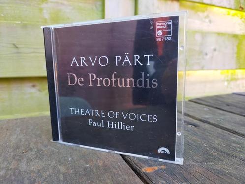 Arvo Pärt - De Profundis (Theatre of Voice olv Paul Hillier), Cd's en Dvd's, Cd's | Klassiek, Zo goed als nieuw, Modernisme tot heden