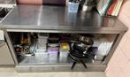 Horeca RVS werktafel 150 cm, Ophalen of Verzenden, RVS Meubilair