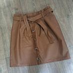 bruin leren rokje mt. M, Kleding | Dames, Rokken, Maat 38/40 (M), Bruin, Ophalen of Verzenden, Zo goed als nieuw