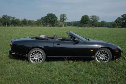 Jaguar XKR-s 4.2 final edition Convertible 2005 Zwart, Auto's, Jaguar, Particulier, XK, Benzine, G, Cabriolet, Automaat, Origineel Nederlands