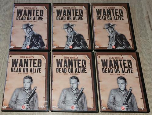 Steve McQueen - Wanted Dead Or Alive - 6 DVDs, Cd's en Dvd's, Dvd's | Klassiekers, Zo goed als nieuw, 1960 tot 1980, Alle leeftijden