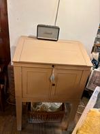 Antieke oude lessenaar, toonbank, hout, landelijk brocante, Ophalen
