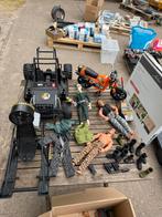 Action man poppen kleding auto crossmotor boot, Ophalen of Verzenden, Gebruikt