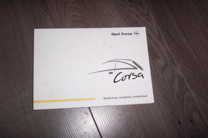 Gebruikershandleiding OPEL CORSA C   1999/2005, Auto diversen, Handleidingen en Instructieboekjes, Ophalen of Verzenden
